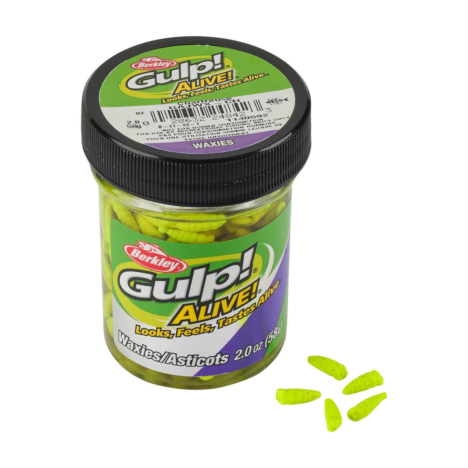 Gulp! Alive!? Waxies