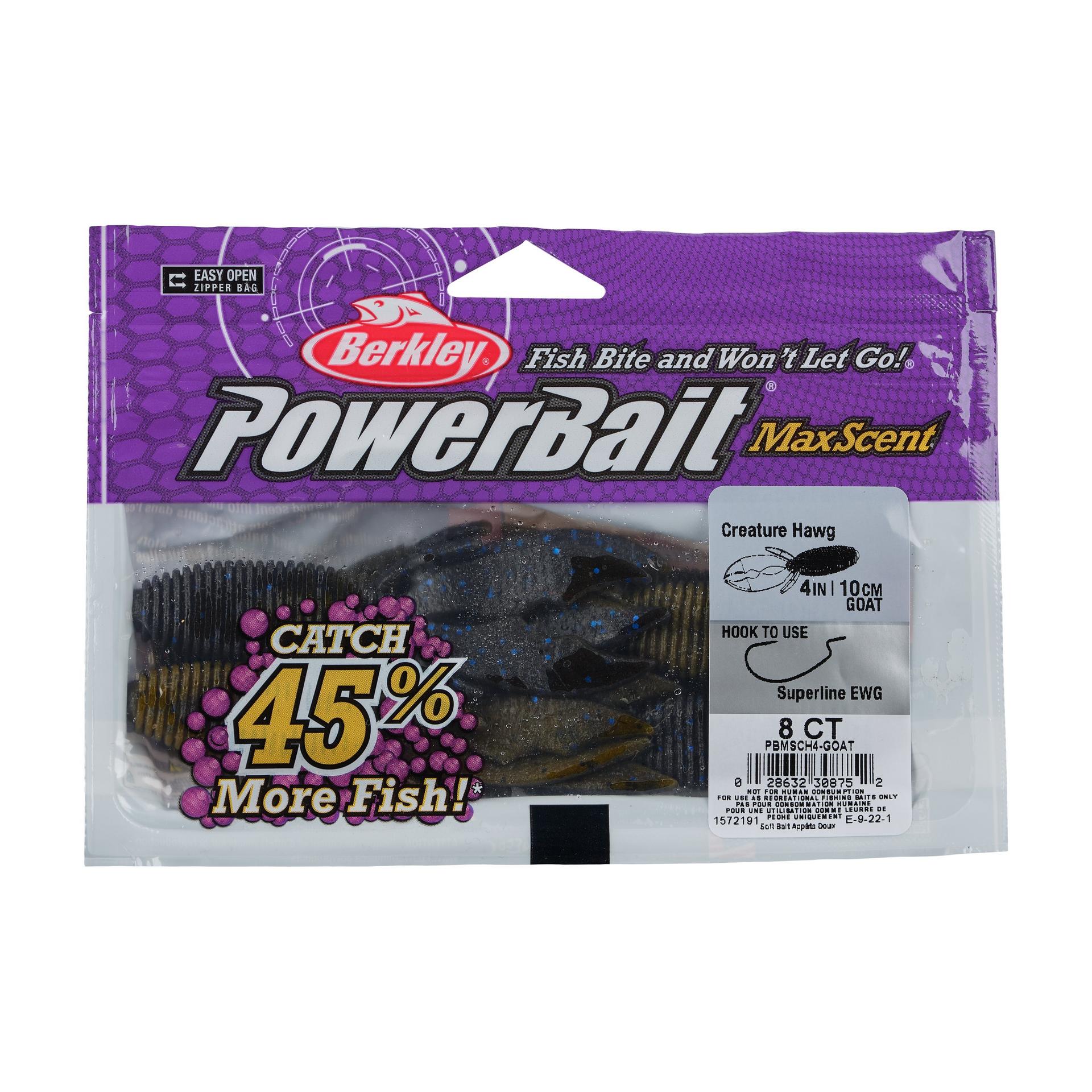 PowerBait? MaxScent Creature Hawg - Image 25