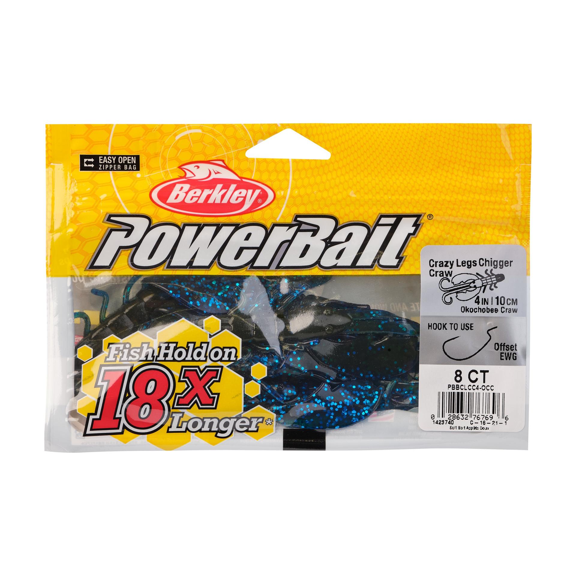 PowerBait? Crazy Legs Chigger Craw - Image 27