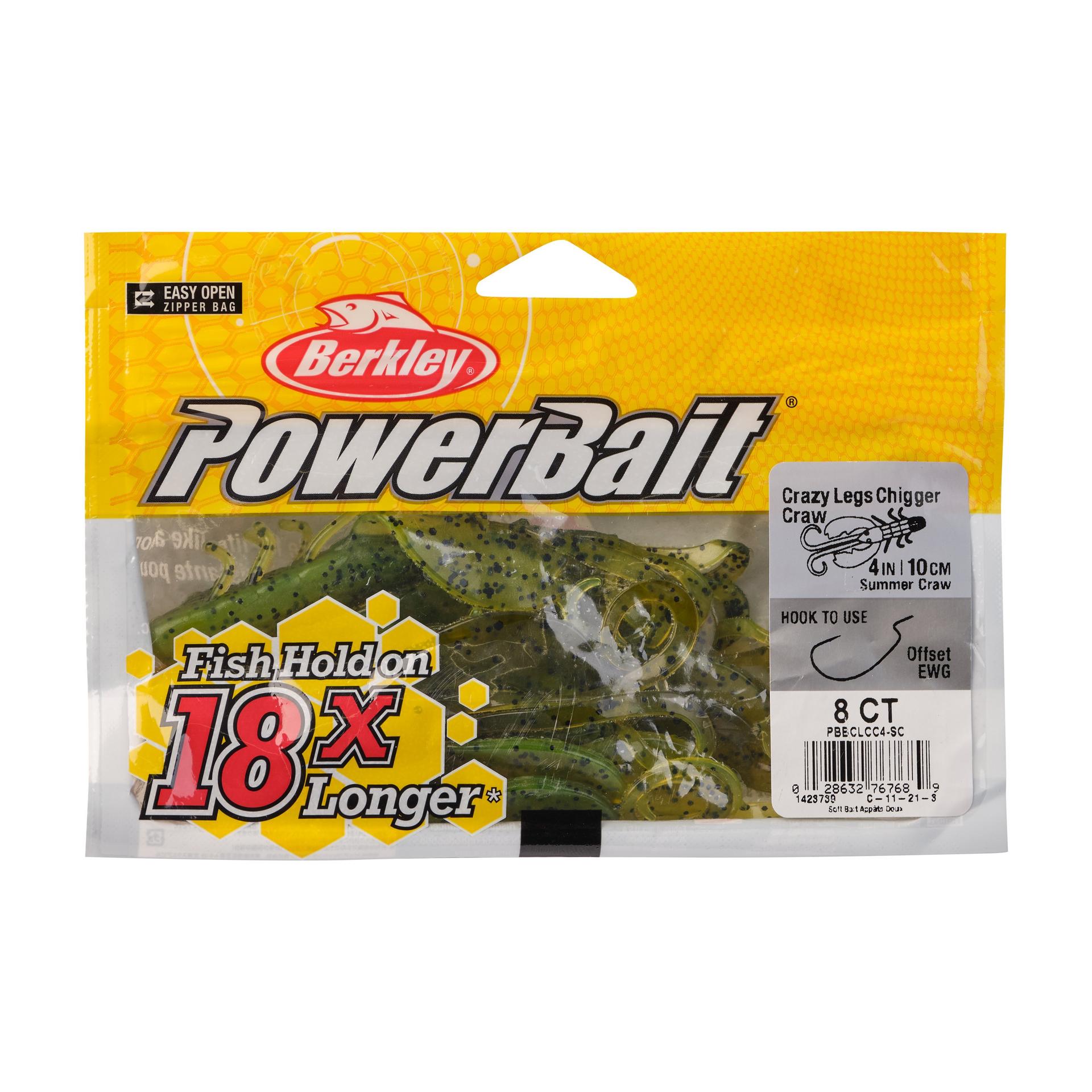 PowerBait? Crazy Legs Chigger Craw - Image 26