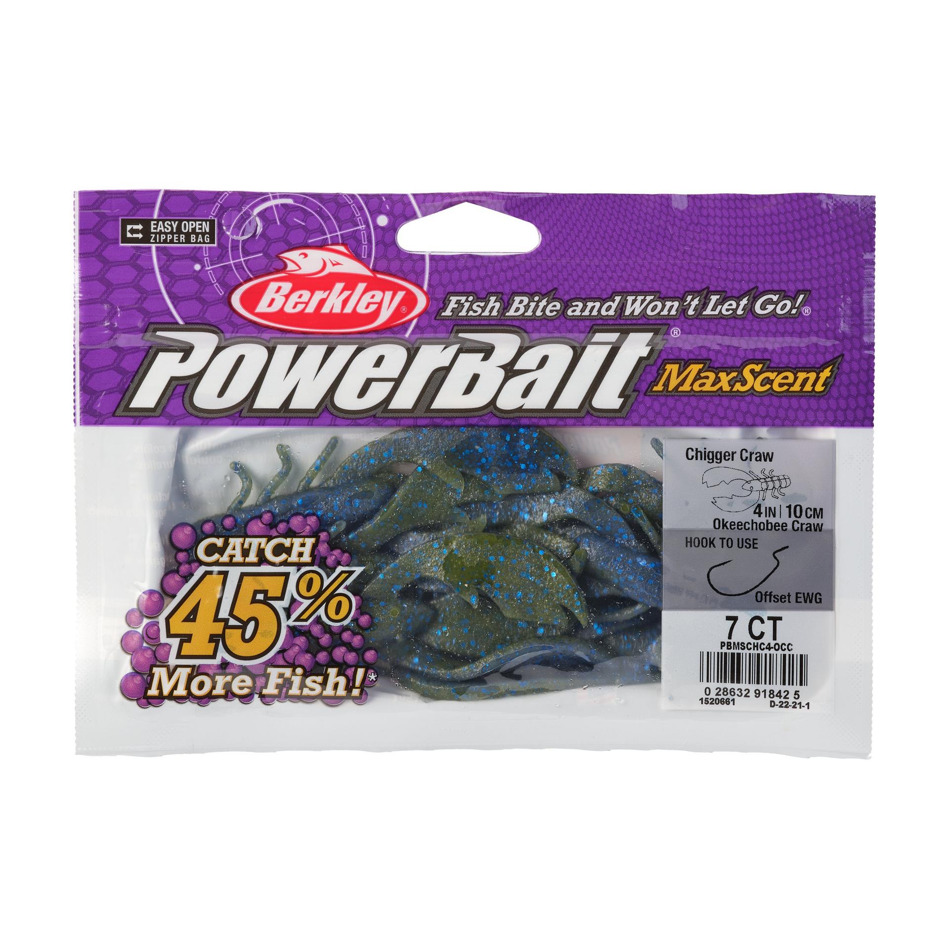 PowerBait? MaxScent Chigger Craw - Image 57