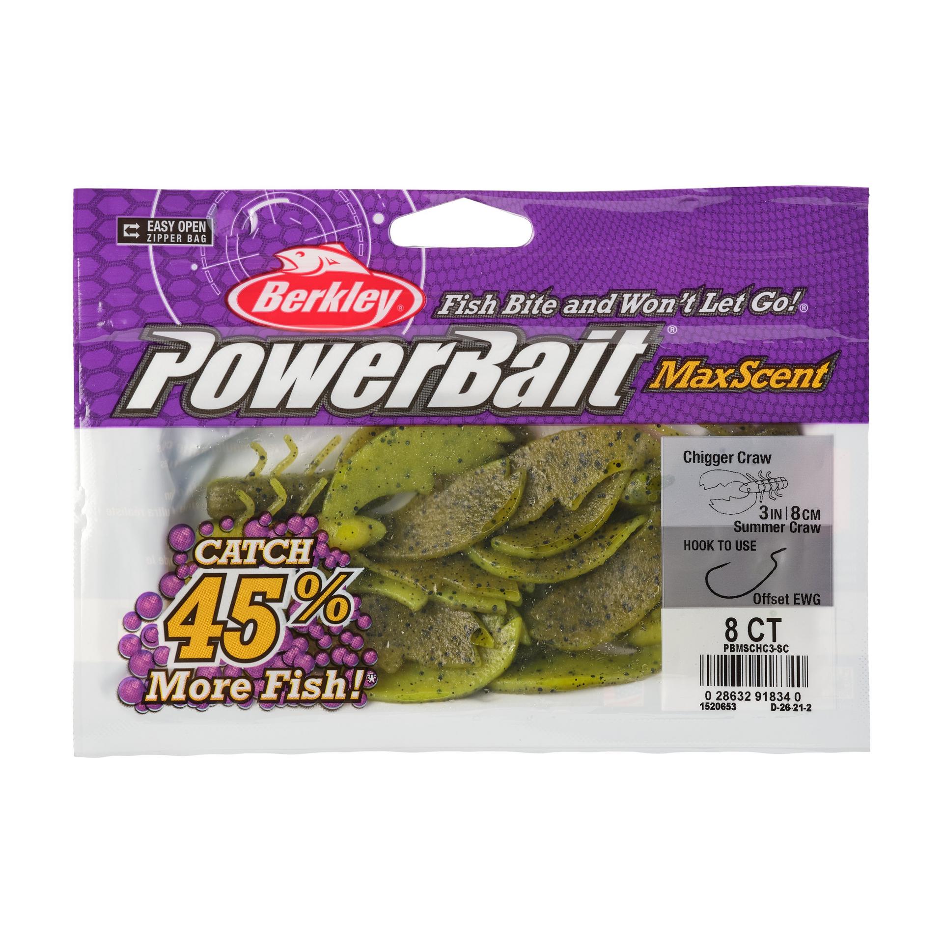 PowerBait? MaxScent Chigger Craw - Image 49