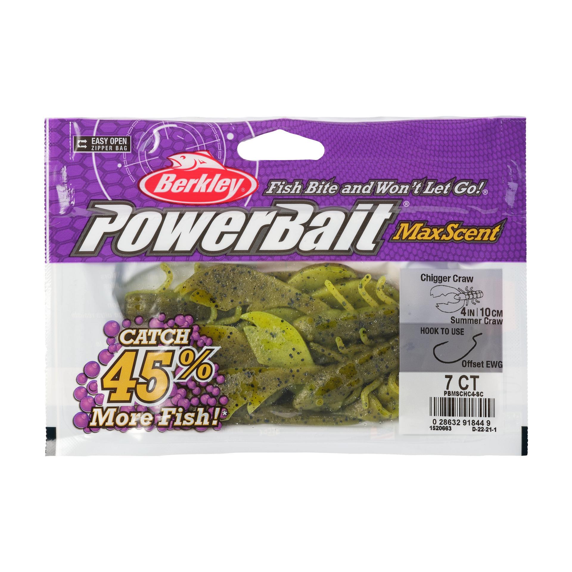 PowerBait? MaxScent Chigger Craw - Image 59